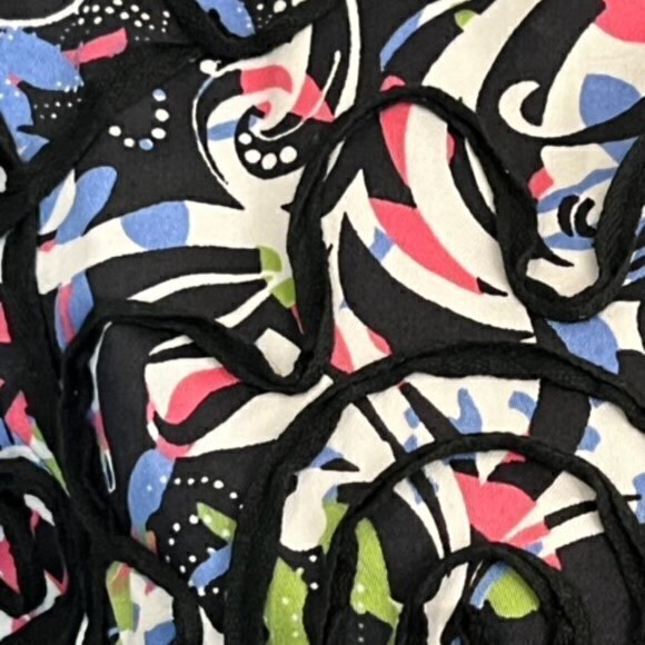 Trenz by‎ Theresa Renz Jacket Blazer Small Lined 3/4 Sleeve Embellish Career EUC - Picture 3 of 14